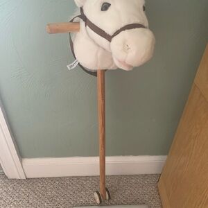 White and Brown Plush Animal Wall Accents
